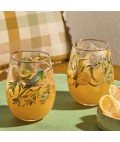 Glass Tumbler Large | Golden Hour | Set of 2